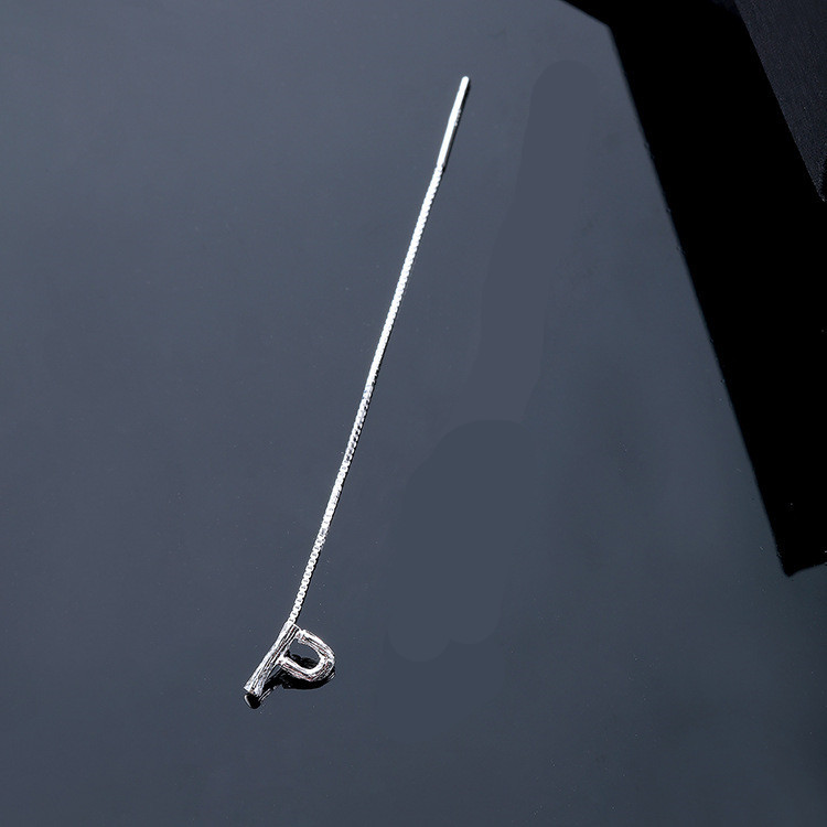 Fashion Jewelry 925 Sterling Silver 26 Letters Drop Earrings For Women Classic English Minimalism Student Earring Friends Party Jewelry Gift - Image 10