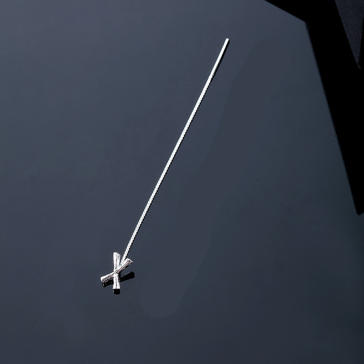 Fashion Jewelry 925 Sterling Silver 26 Letters Drop Earrings For Women Classic English Minimalism Student Earring Friends Party Jewelry Gift - Image 9