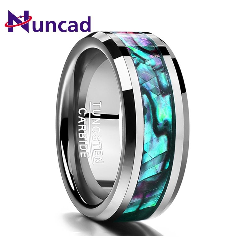 Tungsten Gold Ring With Black Veneer Plating - Image 3
