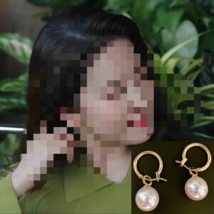 French Retro Affordable Luxury Simple Bracelet Ear Studs