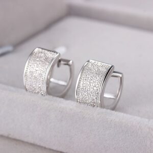 European And American Micro-inlaid Earrings Classic