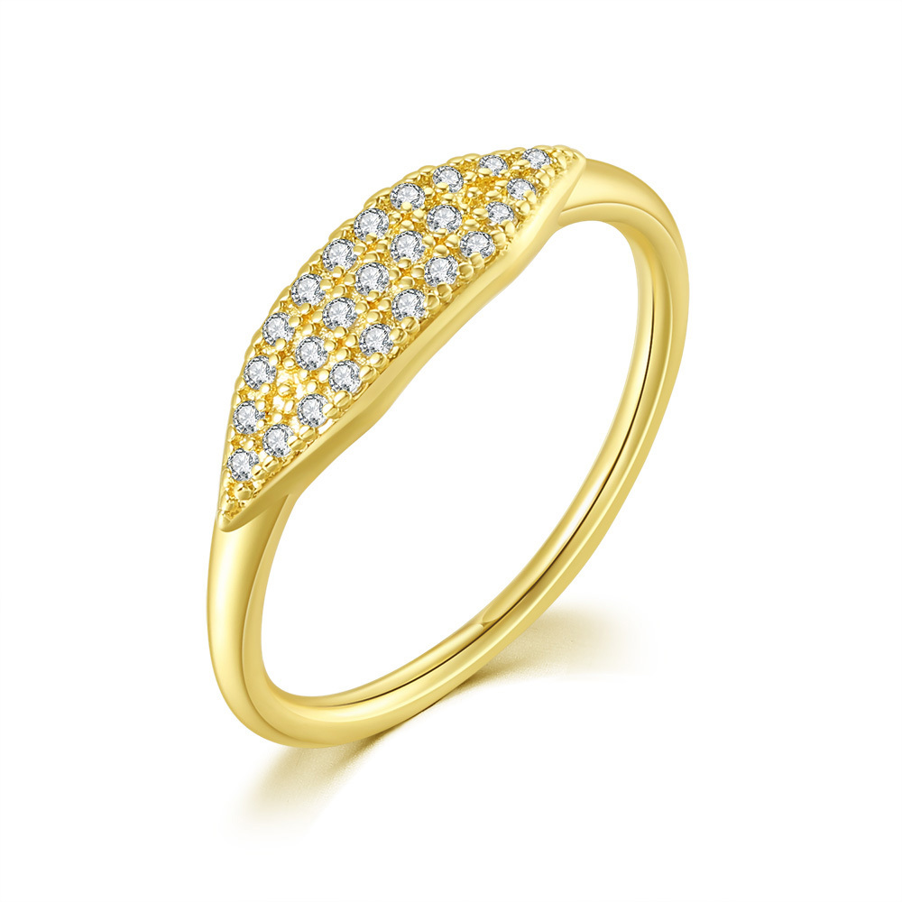 Women's Fashion Gold-plated Simple Thin Ring - Image 8