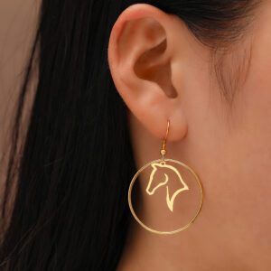 European And American Minimalist Stainless Steel Earrings