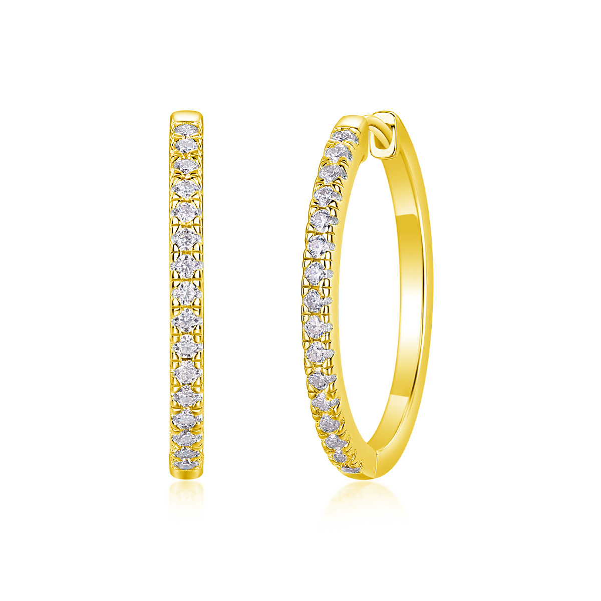 925 Sterling Silver Fashion Moissanite Exaggerated Ear Clip - Image 6