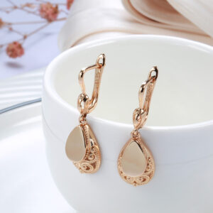 Fashion Personality Glossy Hollow Women's Earrings