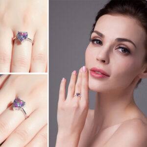 Heart-shaped ring